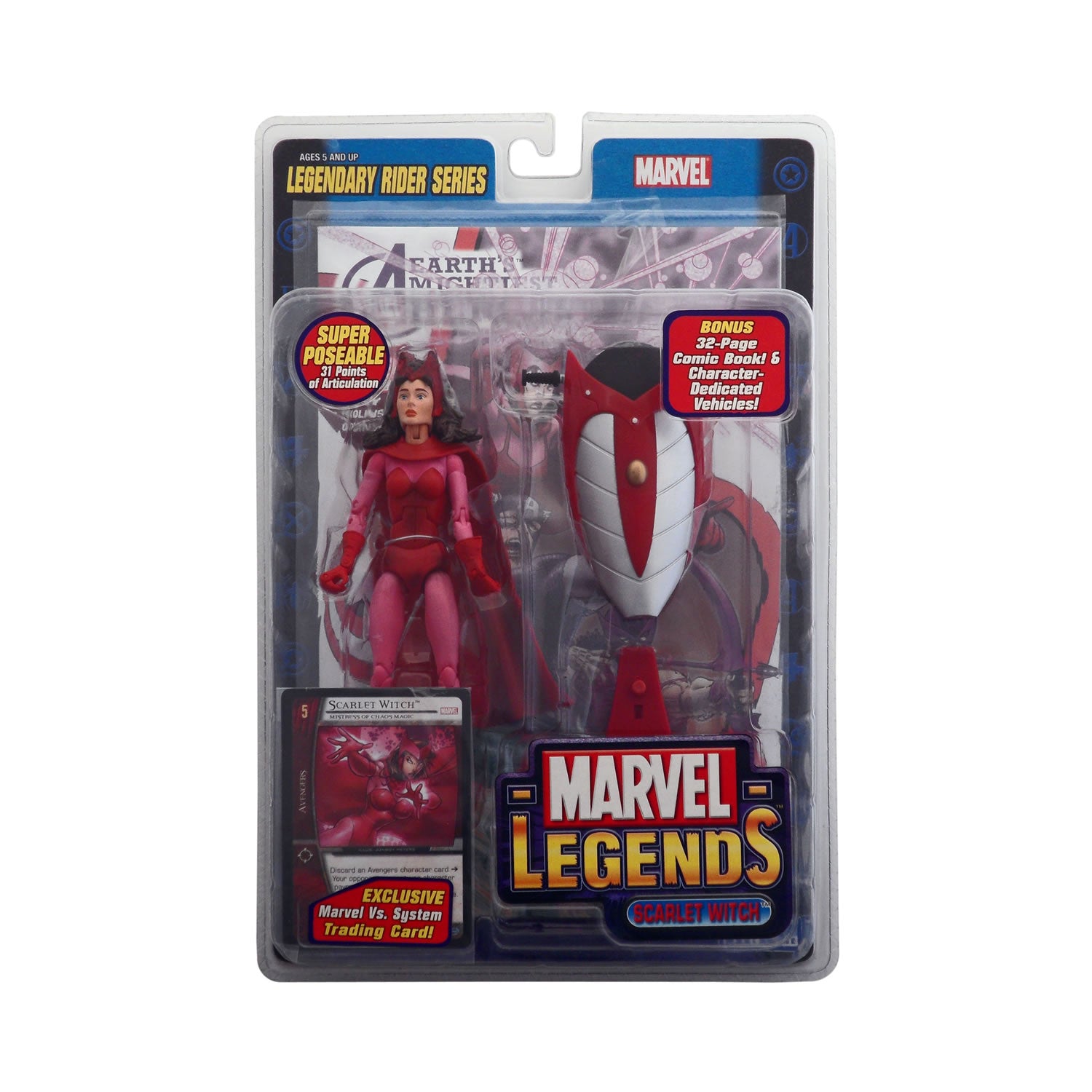  Marvel 6-Inch Legends Series Scarlet Witch : Toys & Games