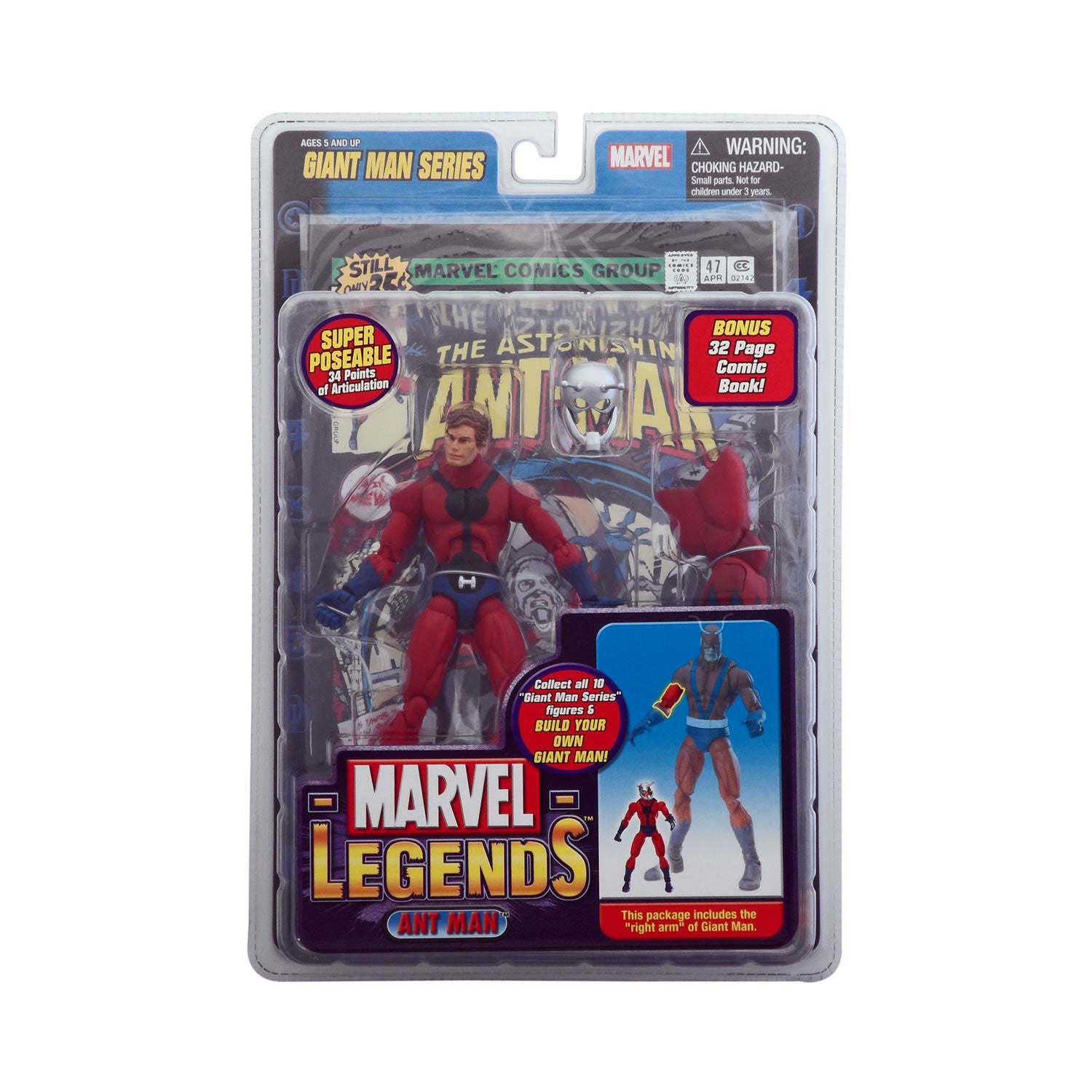 iron man action figure removable helmet Marvel Giant Man Build A Figure Ant-Man Action Figure