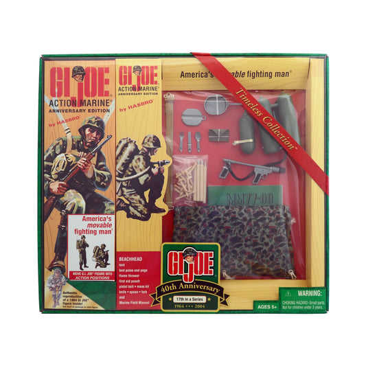 G.I. Joe 40th Anniversary Action Marine with Beachhead Assault 12-Inch Action Figure Set 17th in a Series
