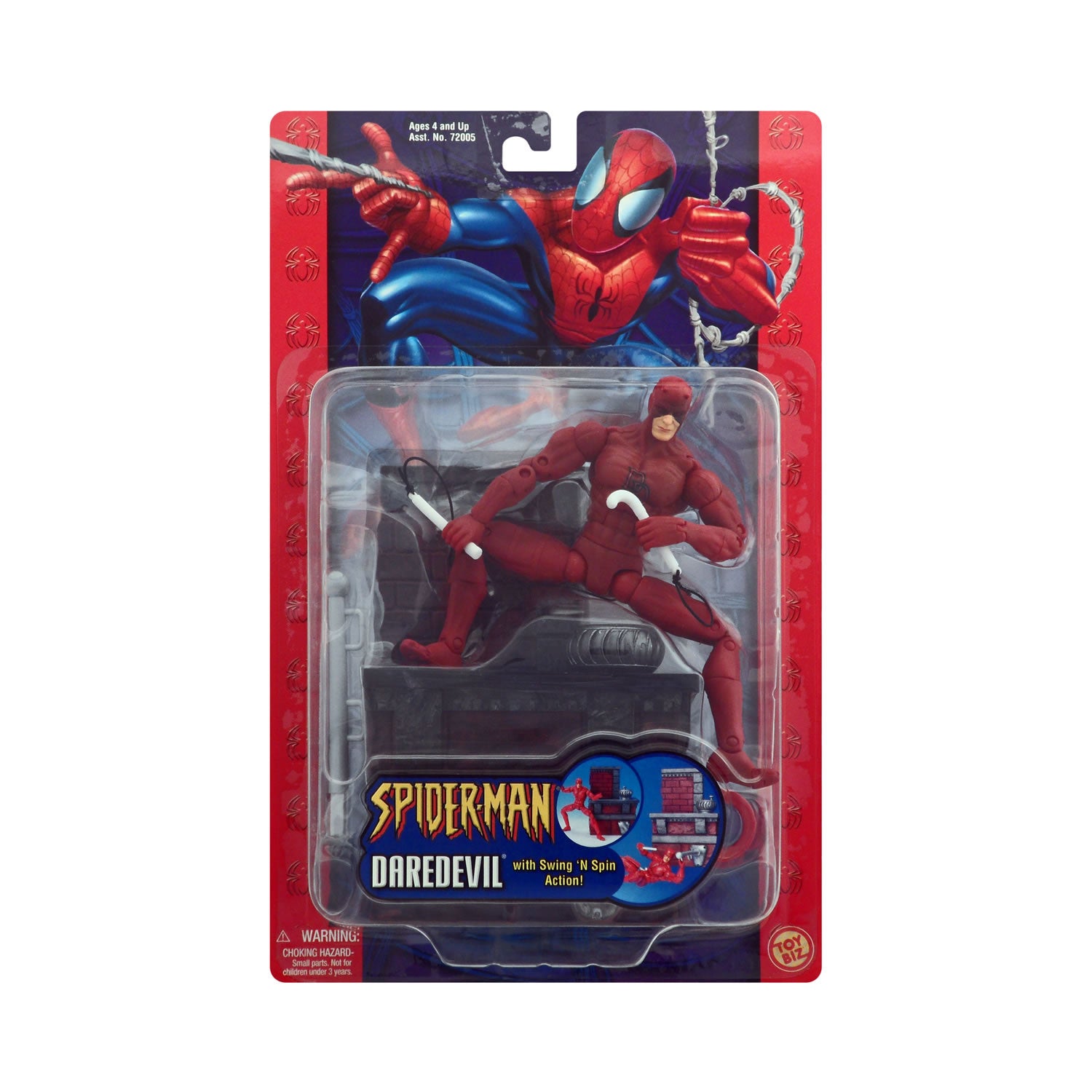 Spider-Man Classics Daredevil with Swing 'N Spin Action 6-Inch