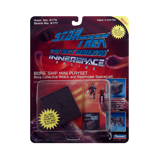 Star Trek Innerspace Series Borg Ship Mini Playset