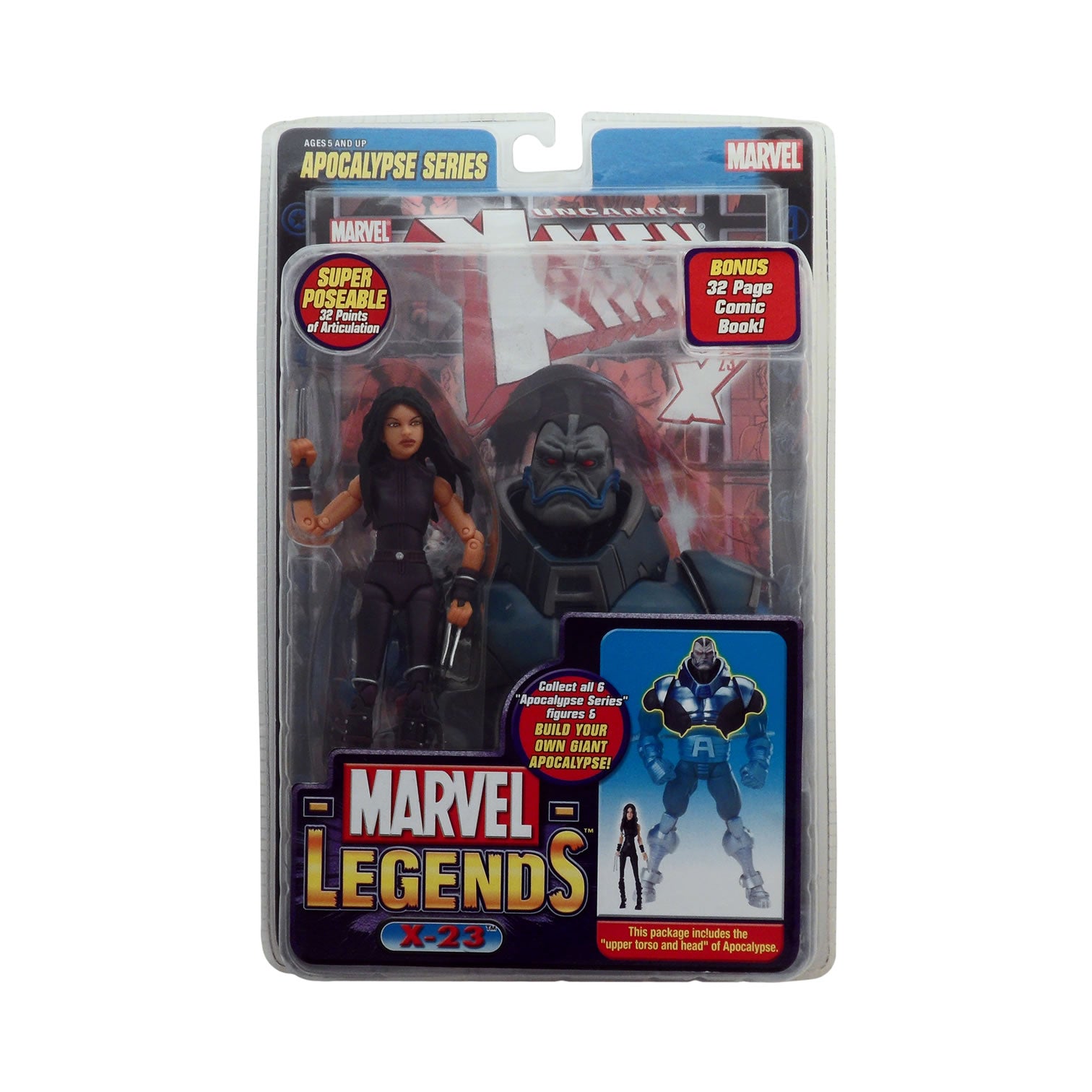 2018 Marvel Legends Build A Figure Apocalypse X-Men BAF Action Figure With Clamp 2018 Marvel Legends Build A Figure Apocalypse X-Men BAF Action Figure With Clamp