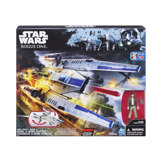 Star Wars: Rogue One Rebel U-Wing Fighter 3.75-Inch Scale Vehicle and Action Figure