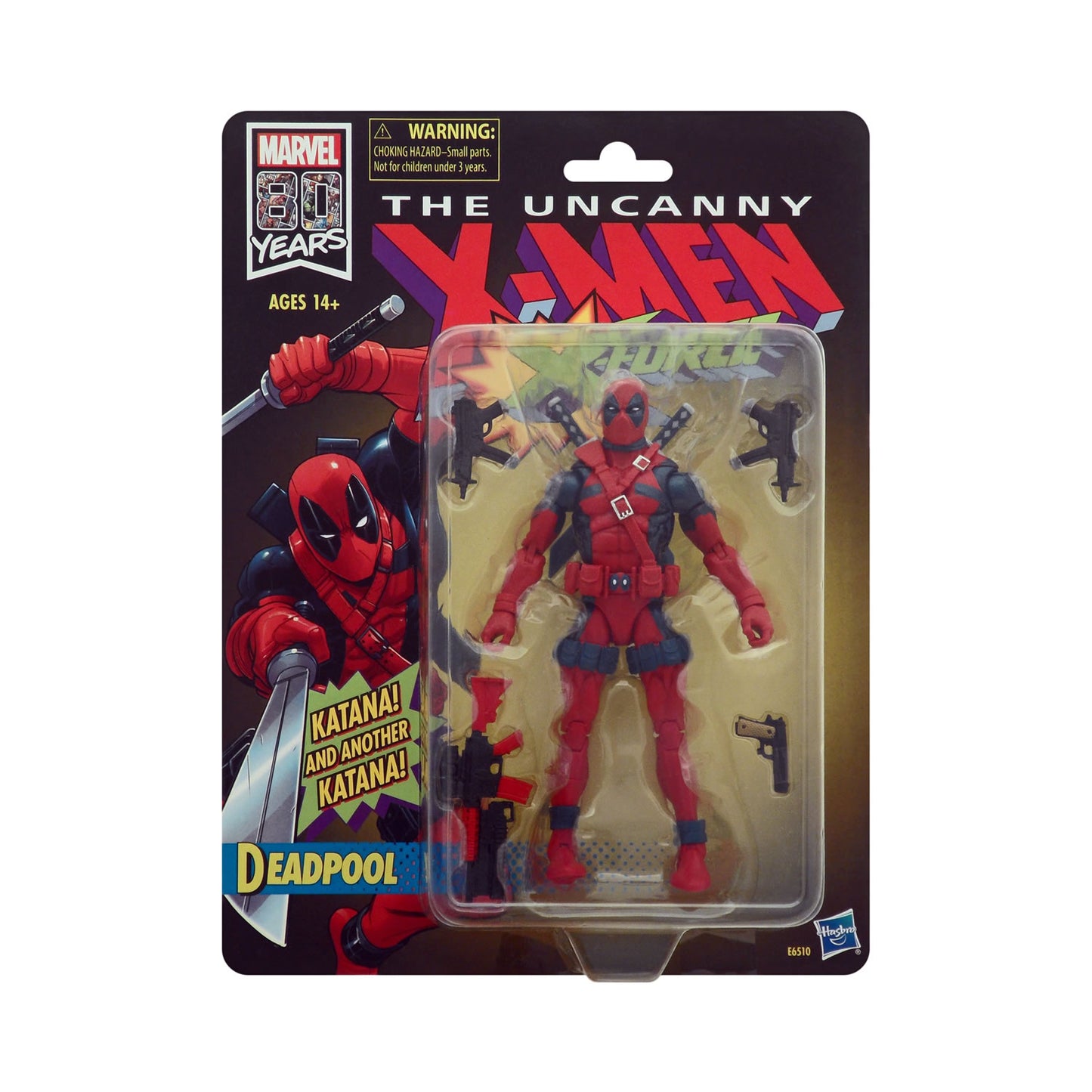 X-Men/X-Force Retro Collection Deadpool 6-Inch Action Figure – Action ...