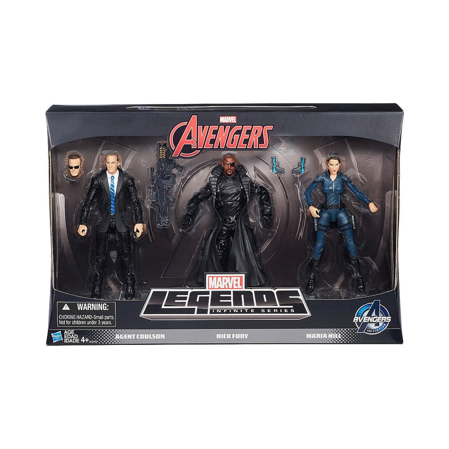 Marvel Legends S.H.I.E.L.D. Exclusive Action Figure 3-Pack (Agent Coulson, Nick Fury, Maria Hill)