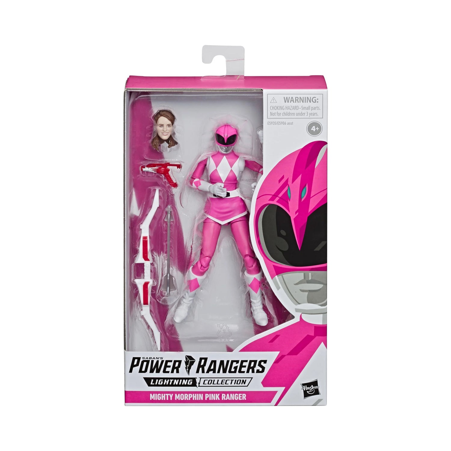 Pink Power Ranger Merchandise Power Rangers Lightning Collection Mighty Morphin Pink Ranger 6-Inch A ...