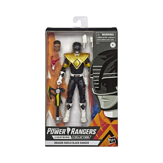 Power Rangers Lightning Collection Dragon Shield Black Ranger Exclusive 6-Inch Action Figure