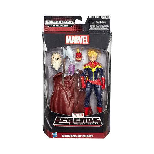 Marvel Legends Infinite Series Maidens of Might Captain Marvel 6-Inch Action Figure