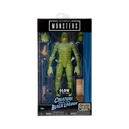 Glow in the Dark Creature from the Black Lagoon 6-Inch Action Figure from Jada Toys Universal Monsters