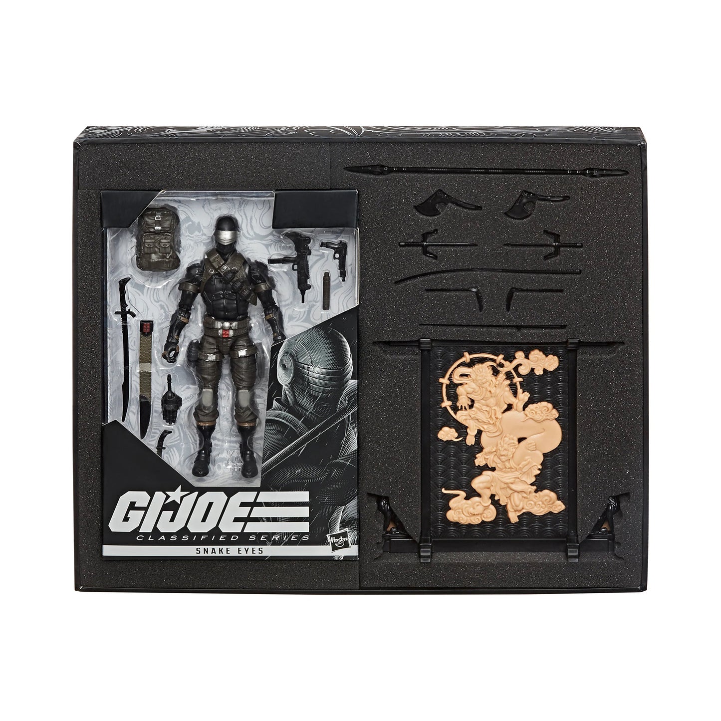 G.I. Joe Classified Series Deluxe Snake Eyes Exclusive 6-Inch Action Figure Set