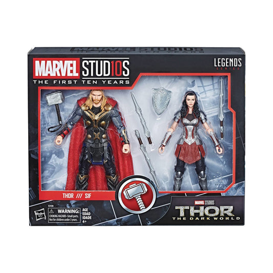 Marvel Studios: The First Ten Years Thor & Sif Action Figure 2-Pack from Thor: The Dark World