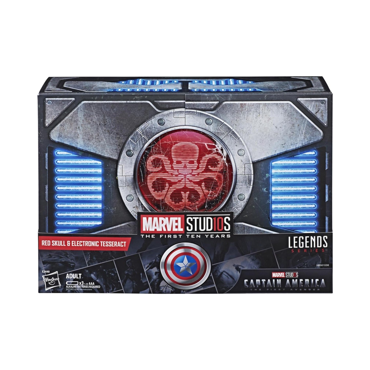 Marvel Legends SDCC 2018 Exclusive Red Skull 6-Inch Action Figure and Electronic Tesseract Set