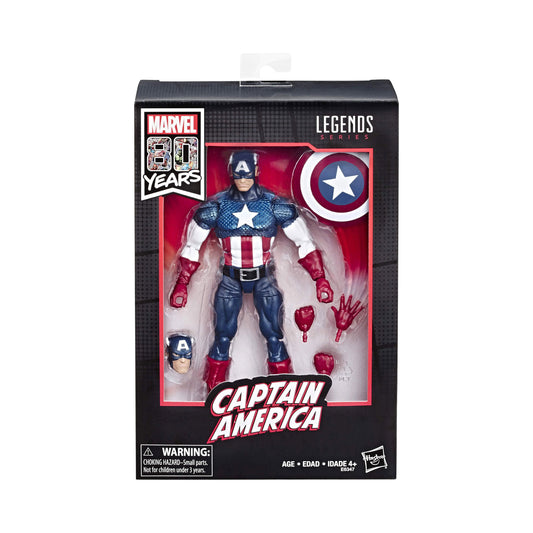 Marvel Legends 80th Anniversary Captain America Exclusive 6-Inch Action Figure