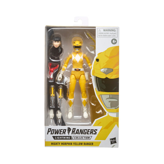 Power Rangers Lightning Collection Mighty Morphin Yellow Ranger 6-Inch Action Figure