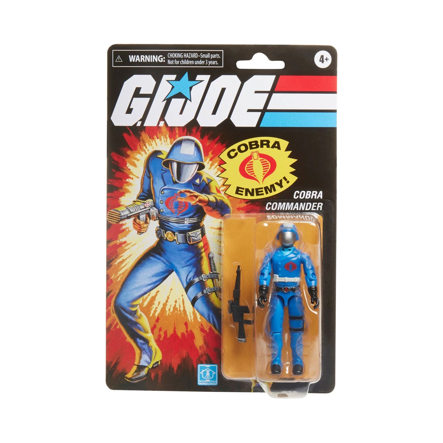 G.I. Joe Retro Collection Duke Vs. Cobra Commander 3.75-Inch Action Figures