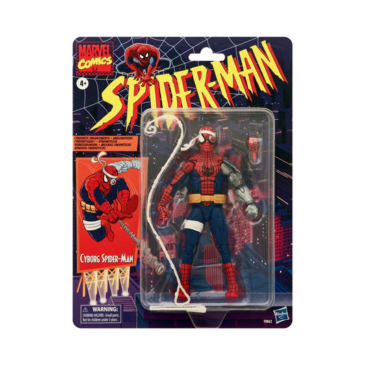 Spider-Man Retro Collection Cyborg Spider-Man 6-Inch Action Figure
