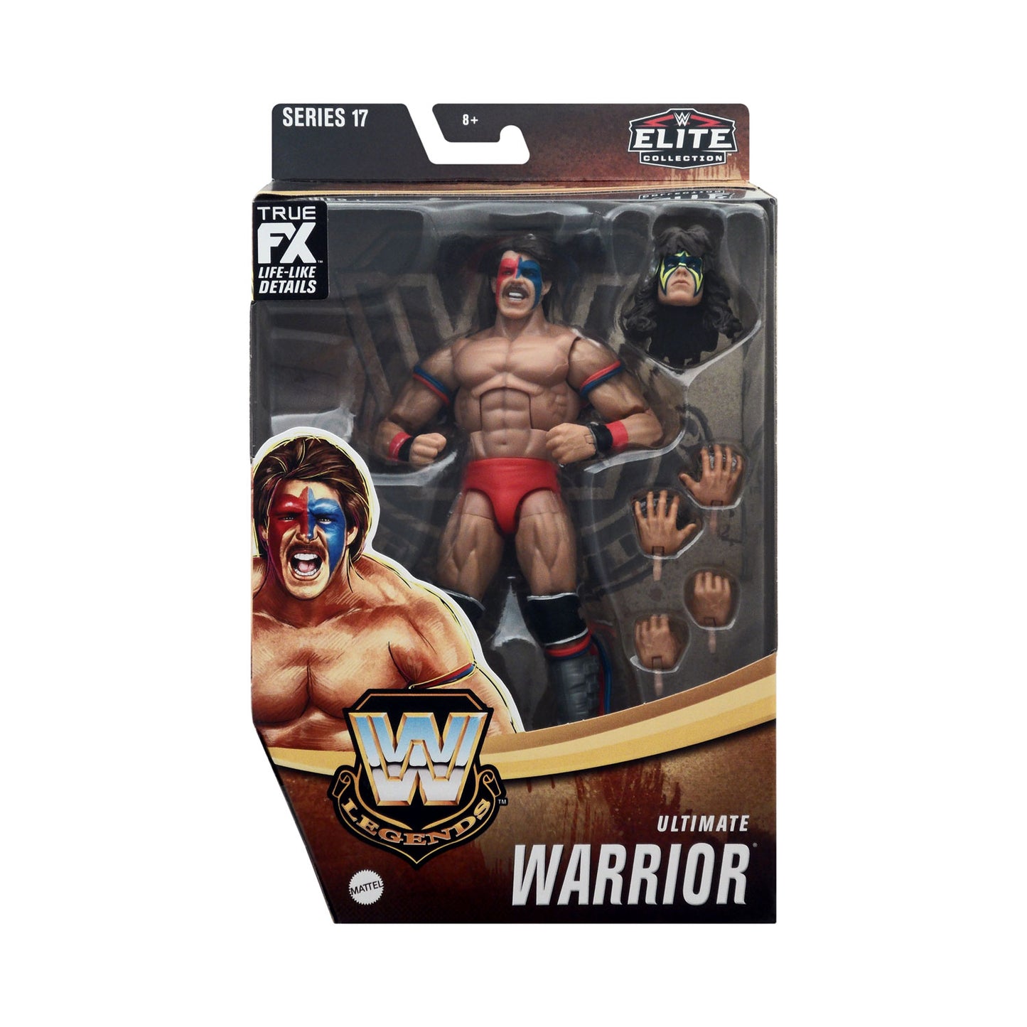 WWE Legends Elite Collection Series 17 Ultimate Warrior Action Figure