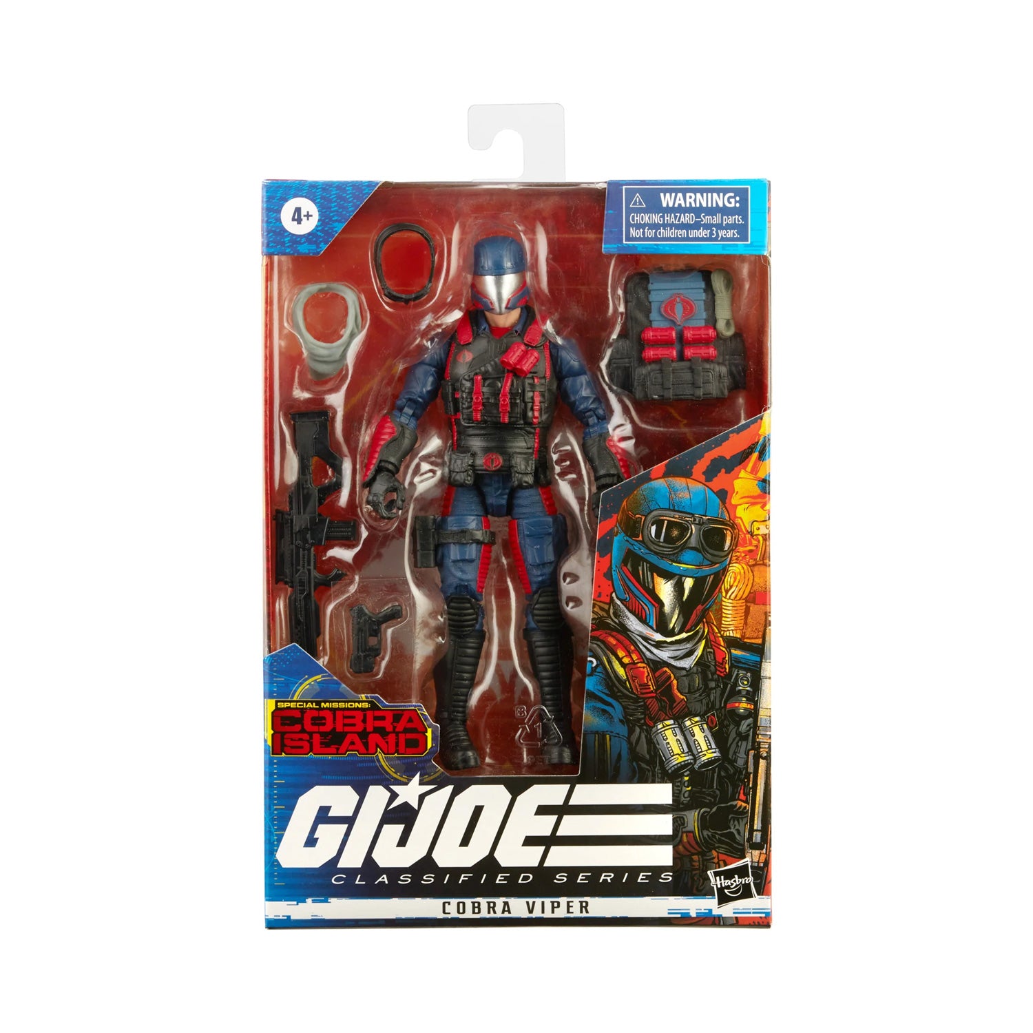 G.I. Joe Classified Series Special Missions: Cobra Island Cobra Viper –  Action Figures and Collectible Toys