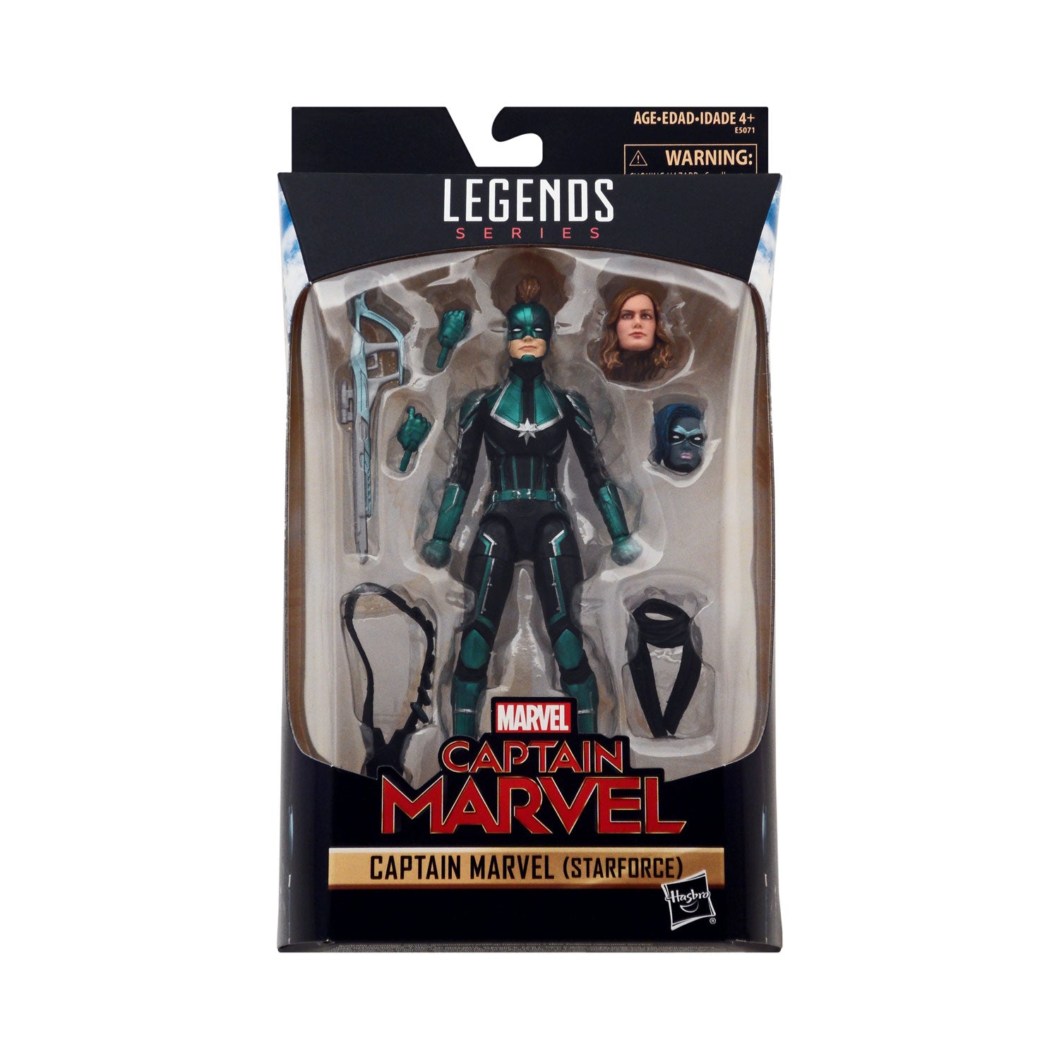 Marvel Legends Captain Marvel (Starforce) Exclusive – Action Figures ...