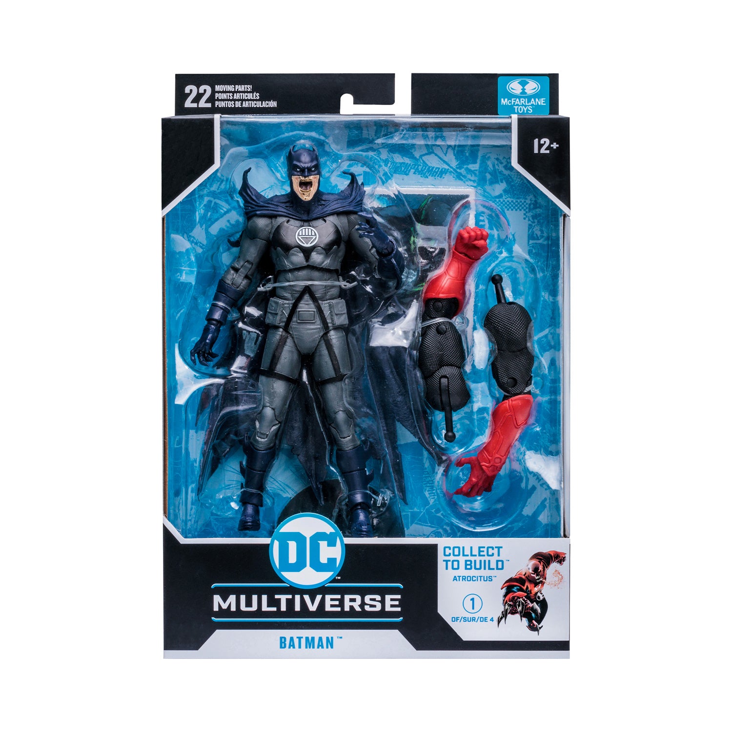 DC Multiverse Atrocitus Build-A Wave Batman (Blackest Night) 7-Inch Ac ...