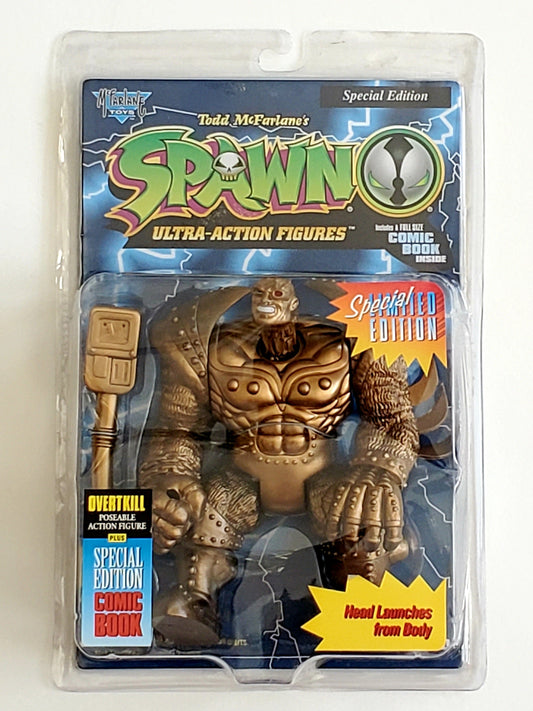 Special Edition Gold Overtkill Action Figure from Todd McFarlane's Spawn