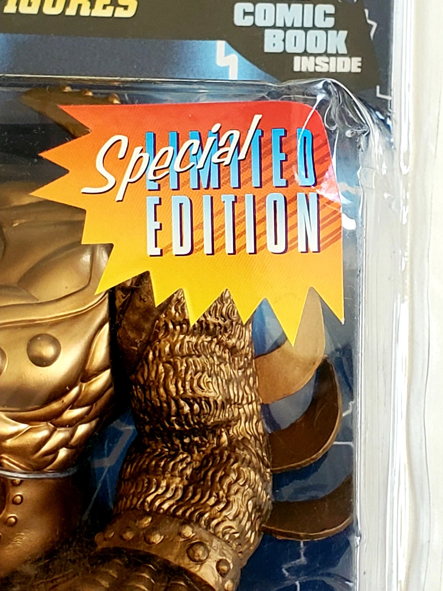 Special Edition Gold Overtkill Action Figure from Todd McFarlane's Spawn