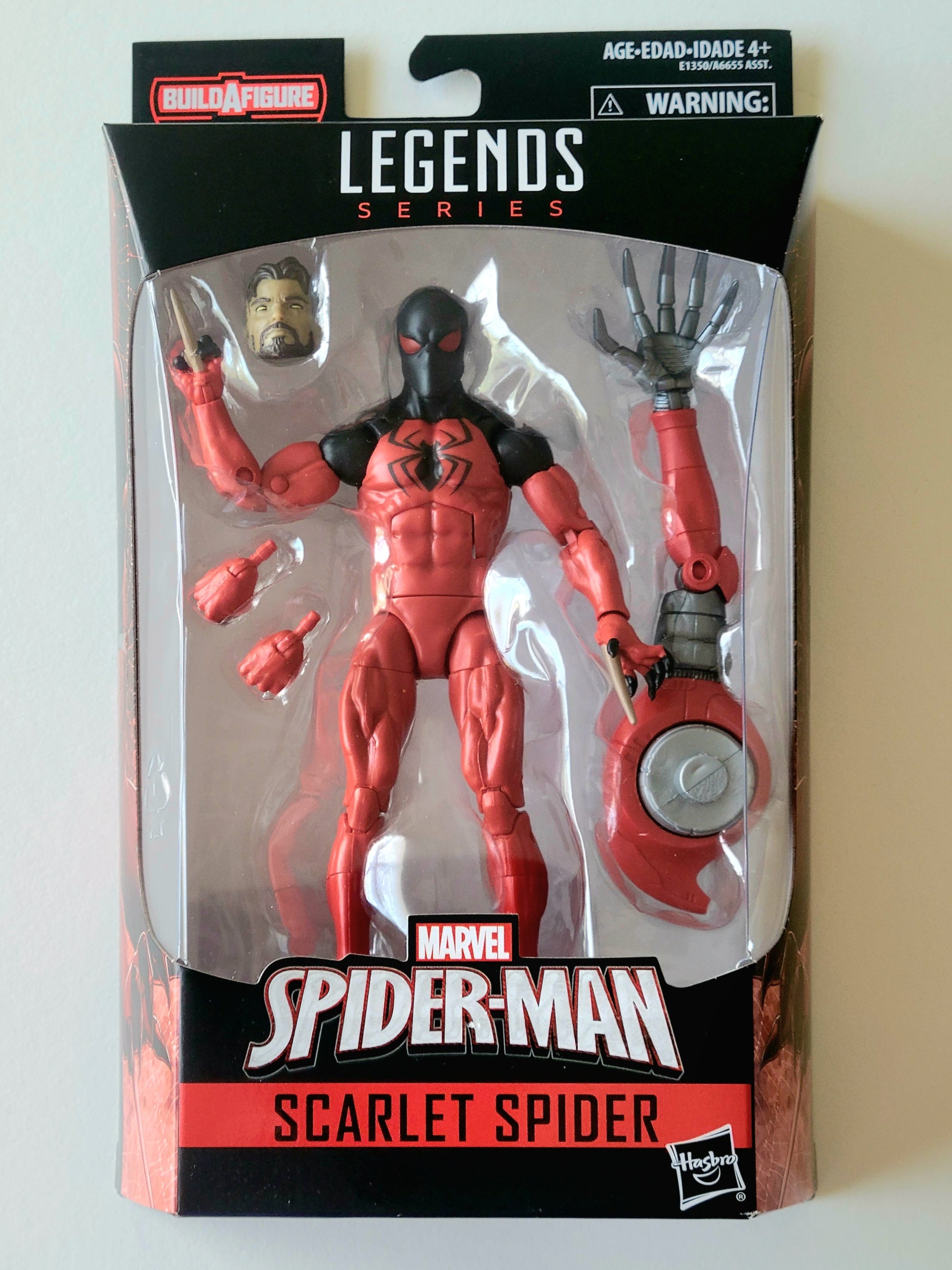 Marvel Legends Scarlet Spider Rhino Build A Figure Marvel Legends Scarlet Spider Rhino Build A Figure