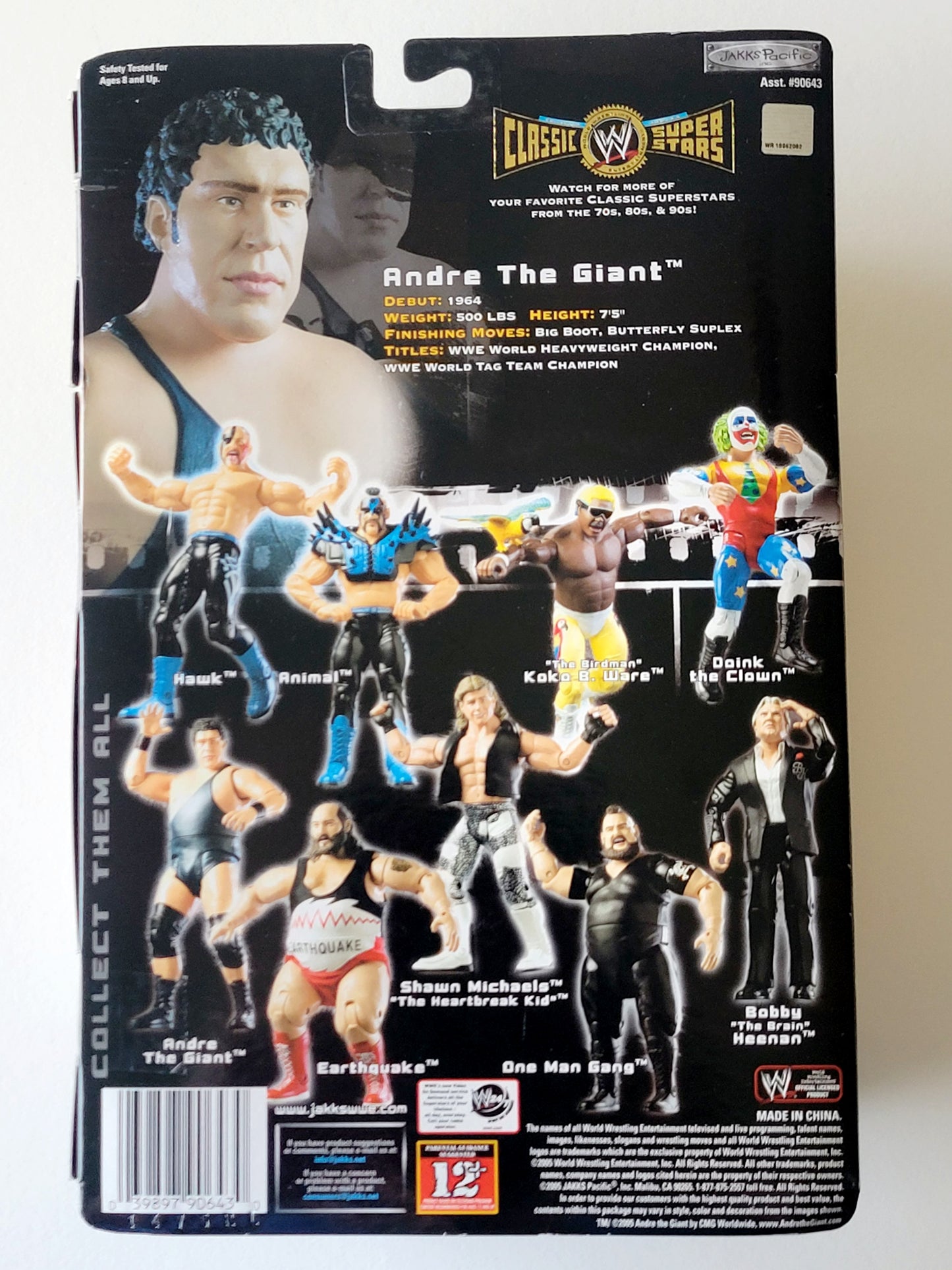 WWE Classic Superstars Series 6 Andre the Giant Action Figure