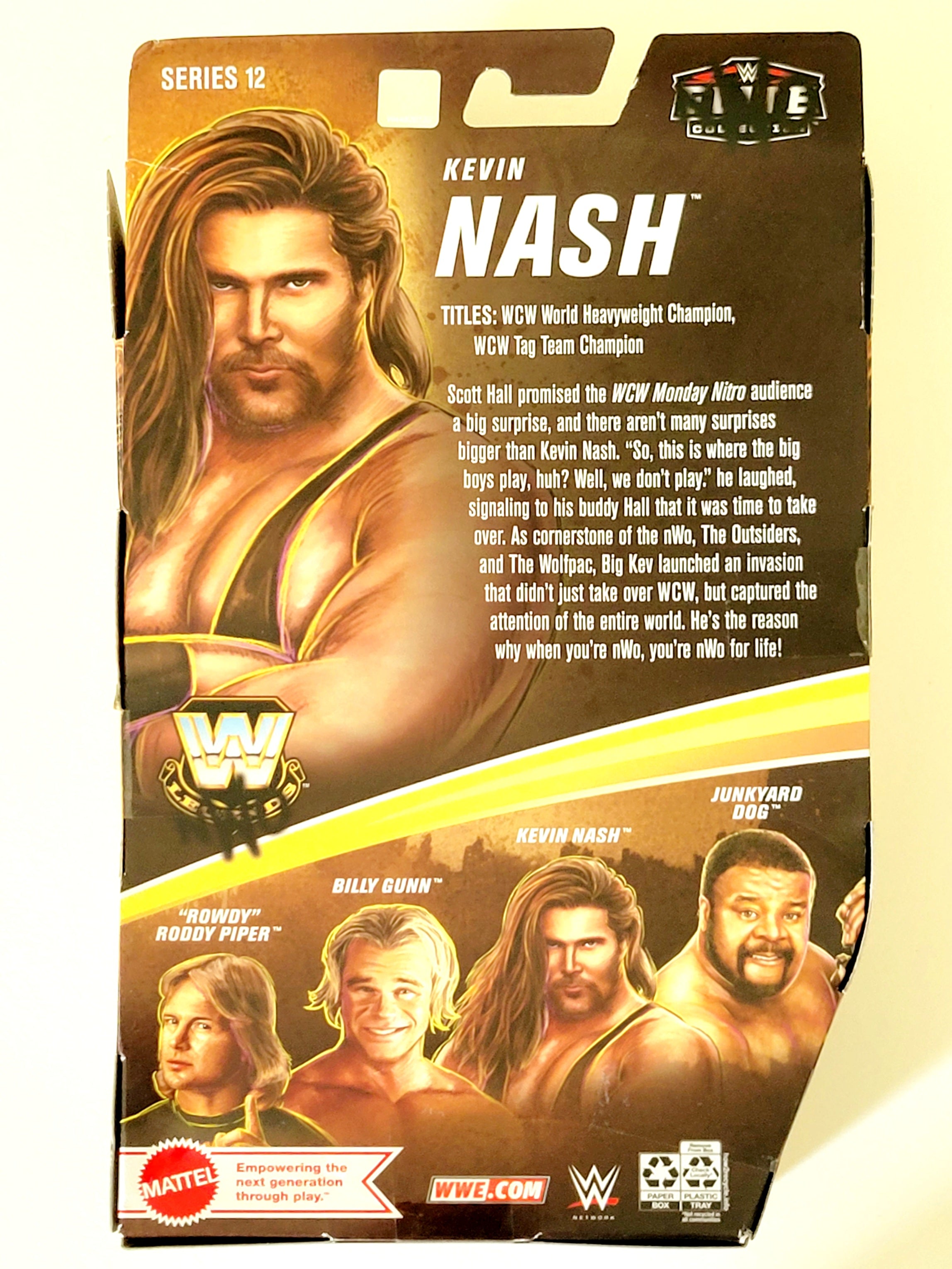 WWE Legends Elite Collection Series 12 Kevin Nash Exclusive Action Fig –  Action Figures and Collectible Toys