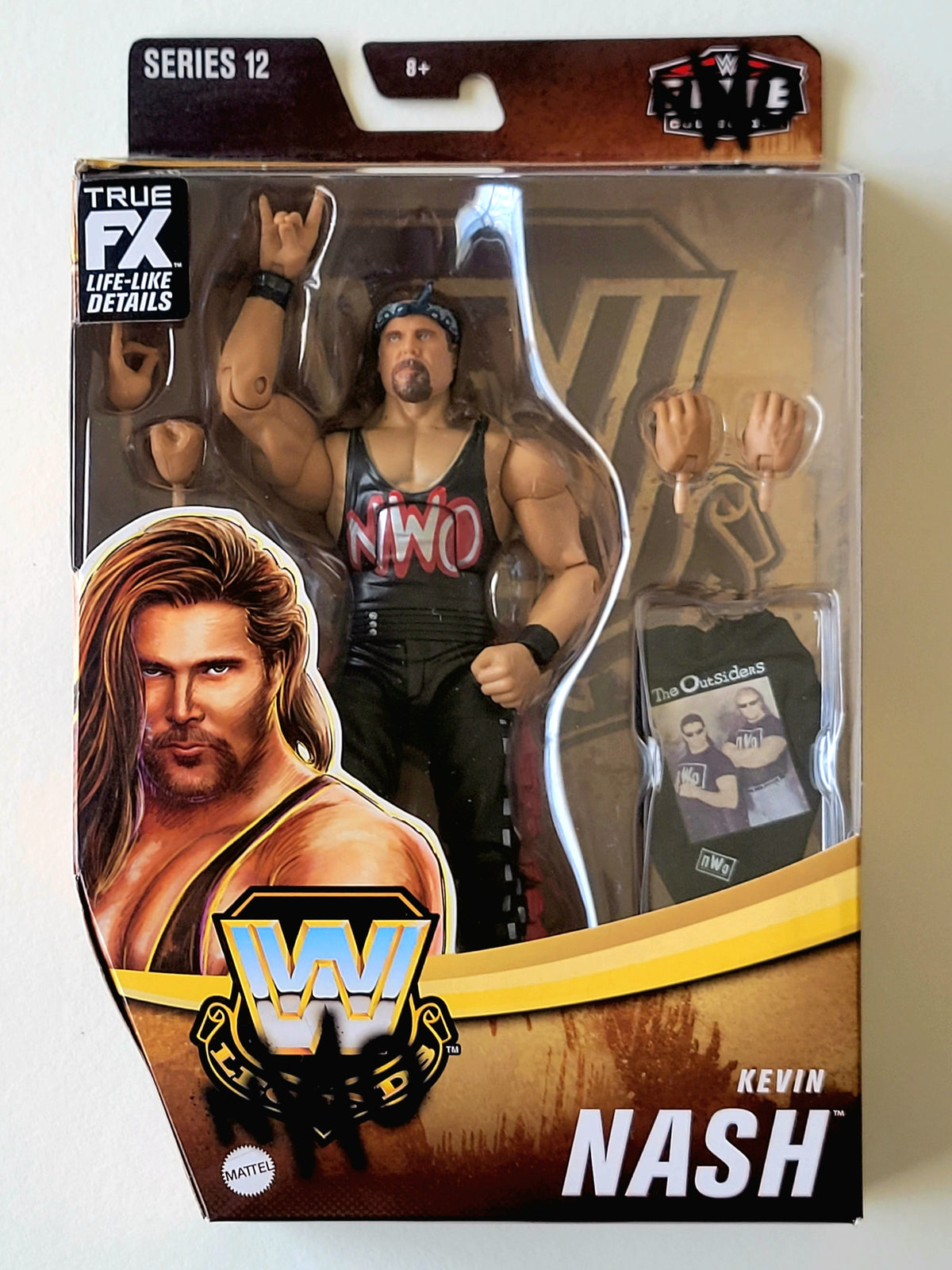 Kevin Figure WWE Legends Elite Collection Series 12 Kevin Nash Action Figure ...