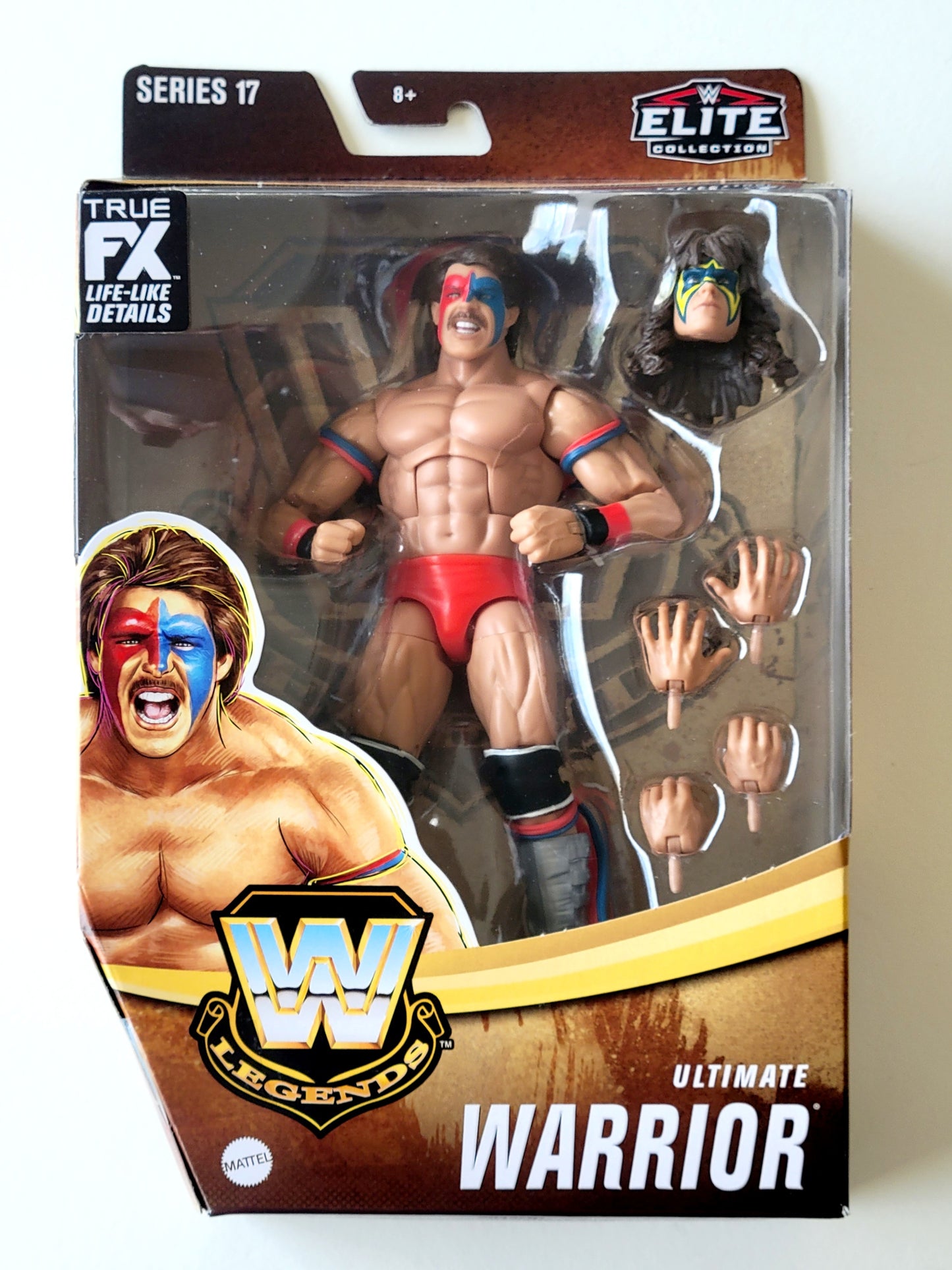 WWE Legends Elite Collection Series 17 Ultimate Warrior Action Figure