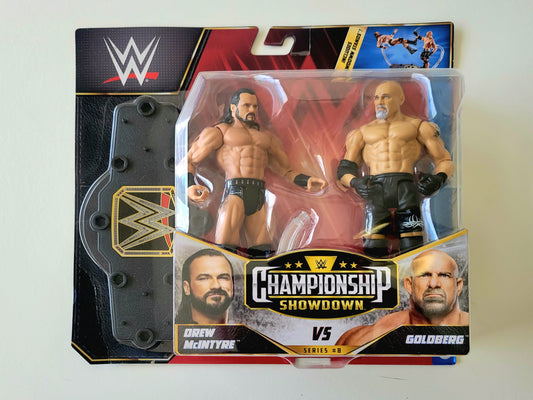 WWE Championship Showdown Series #8 Drew McIntyre vs Goldberg Action Figure 2-Pack