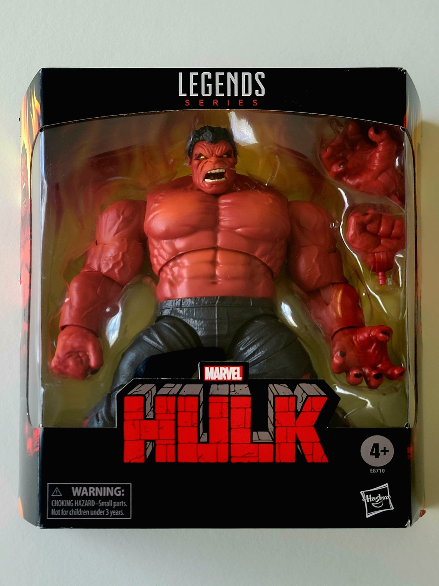 Marvel Legends Deluxe Red Hulk 6-Inch Scale Action Figure