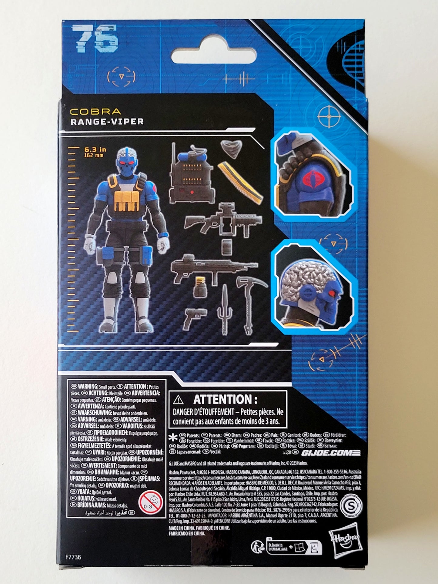 G.I. Joe Classified Series Cobra Range-Viper Exclusive 6-Inch Action Figure