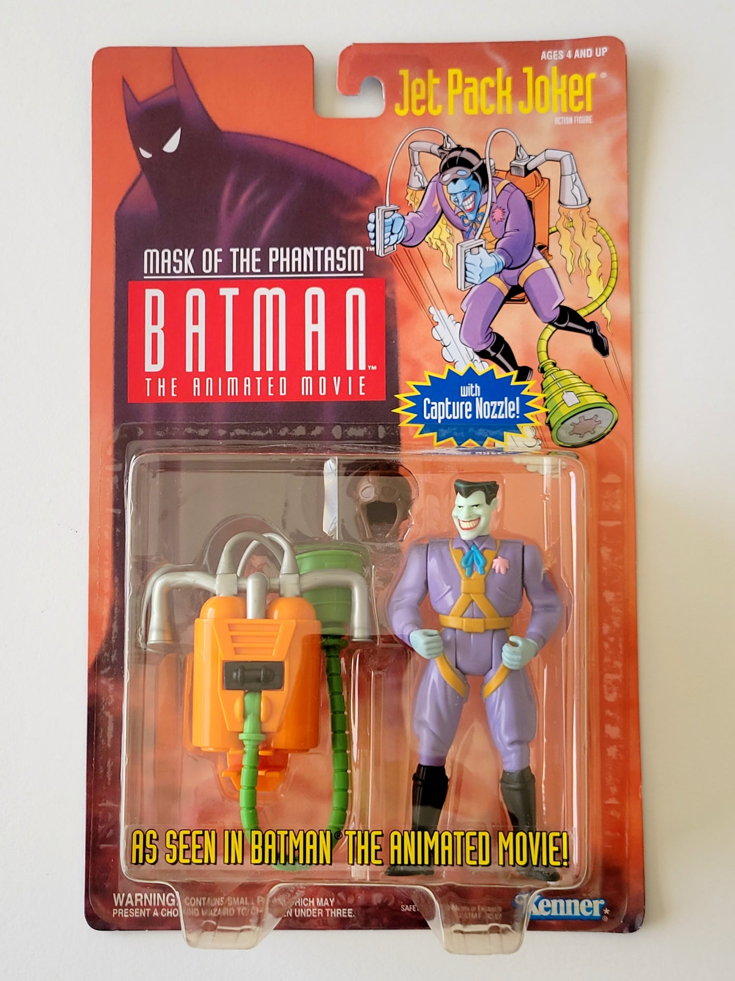 Batman: Mask of the Phantasm Series Jet Pack Joker (Green Face) 4.5-Inch Action Figure