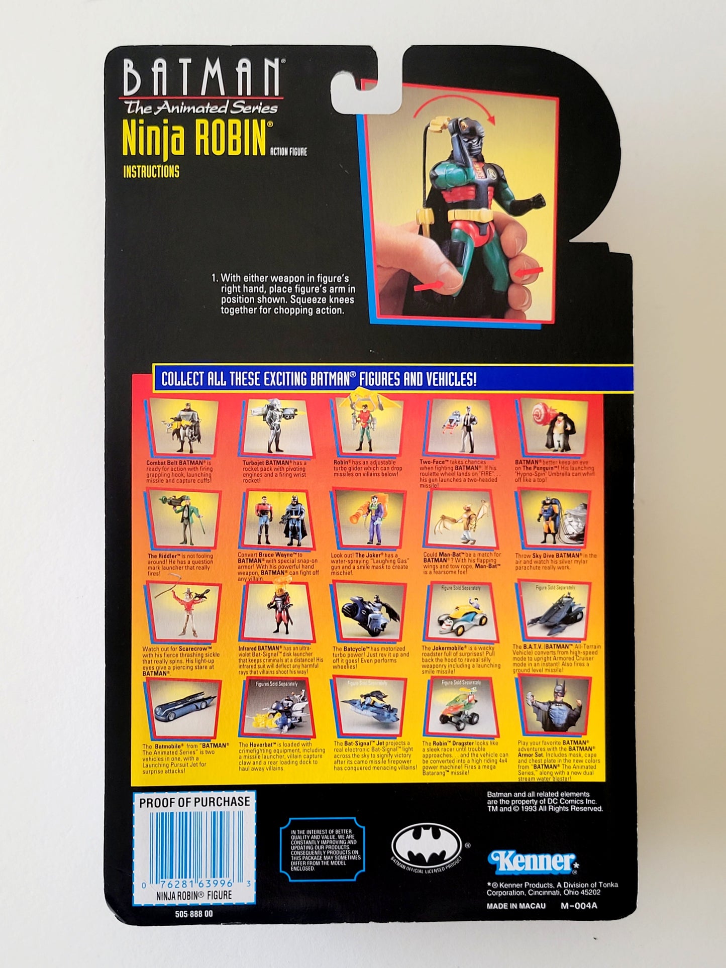 Ninja Robin Action Figure from Batman: The Animated Series