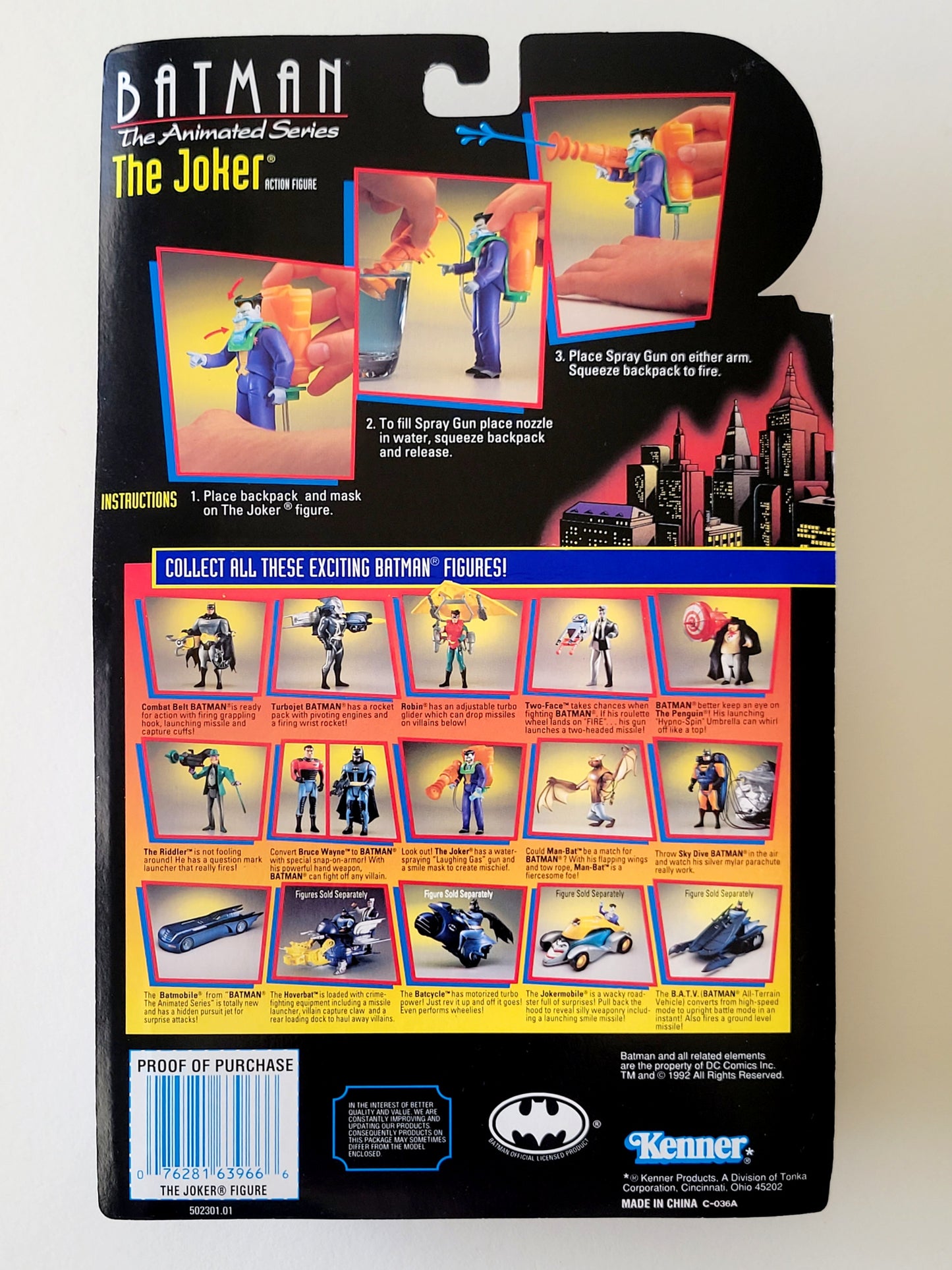 The Joker Action Figure from Batman: The Animated Series