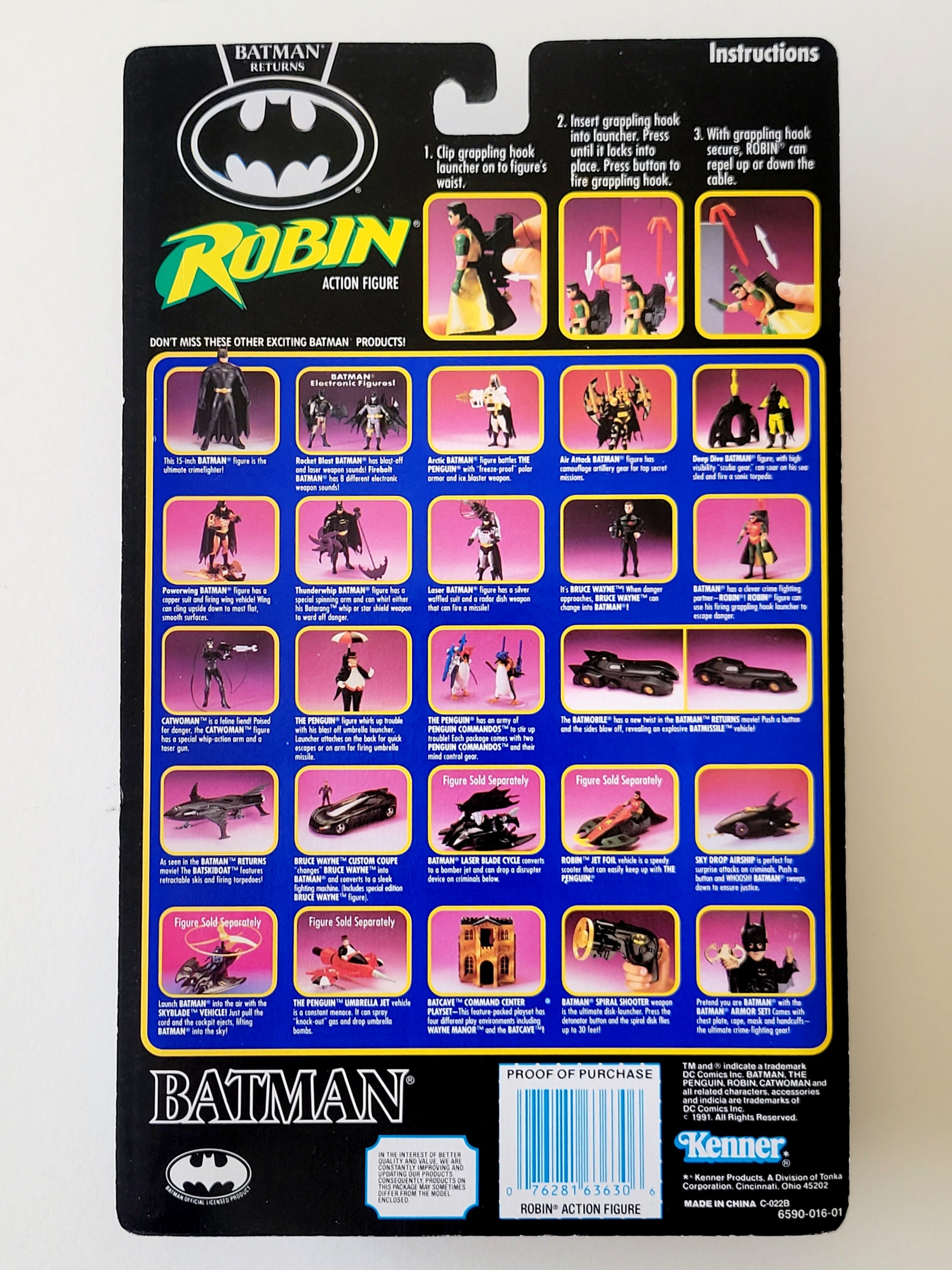 Robin Action Figure from Batman Returns – Action Figures and ...