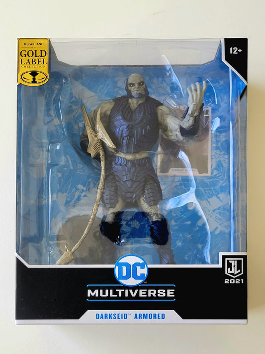 DC Multiverse Gold Label Darkseid Armored Exclusive SDCC Variant Action Figure