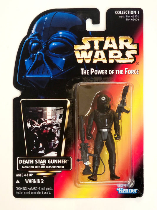 Star Wars: Power of the Force Death Star Gunner (Red Card) 3.75-Inch Action Figure