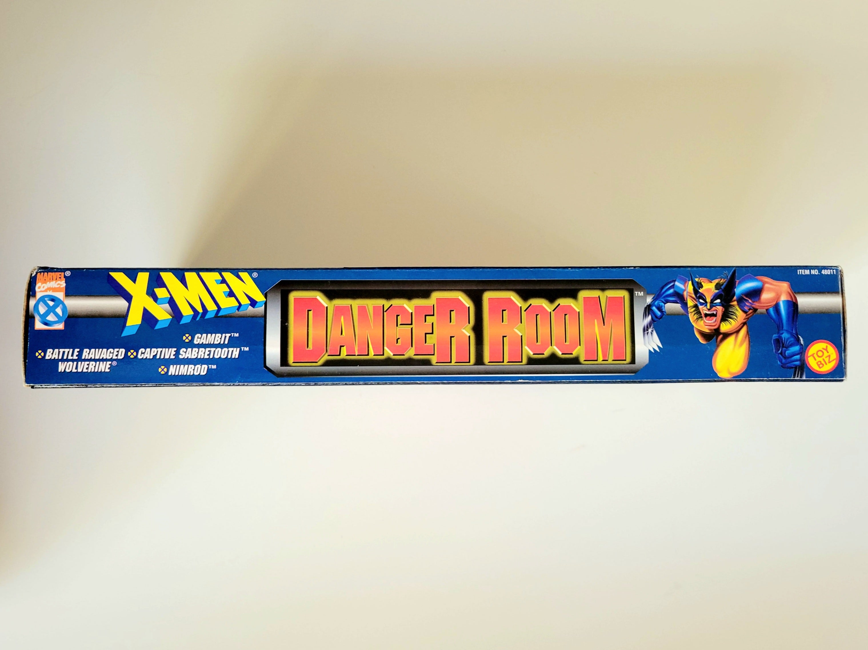 X-Men Danger Room Action Figure 4-Pack (Battle Ravaged Wolverine, Gambit,  Captive Sabretooth, & Nimrod)