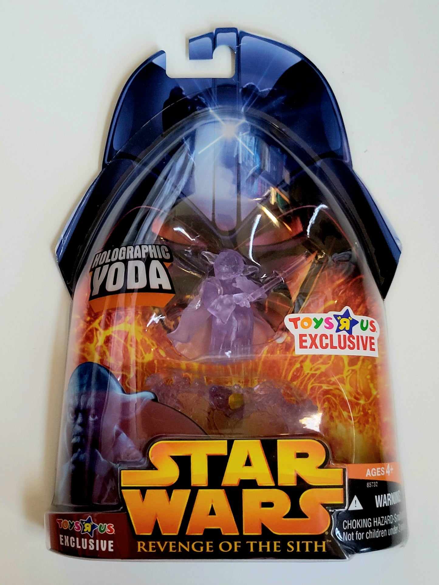 Star Wars: Revenge of the Sith Holographic Yoda Exclusive 3.75-Inch Scale Action Figure