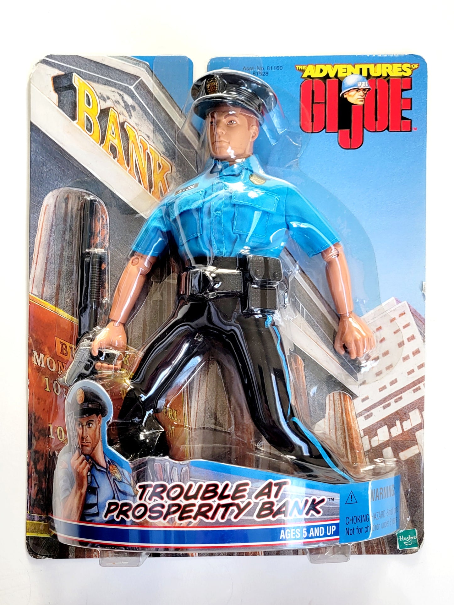 Adventures of G.I. Joe Trouble at Prosperity Bank (Caucasian) 12-Inch Action Figure