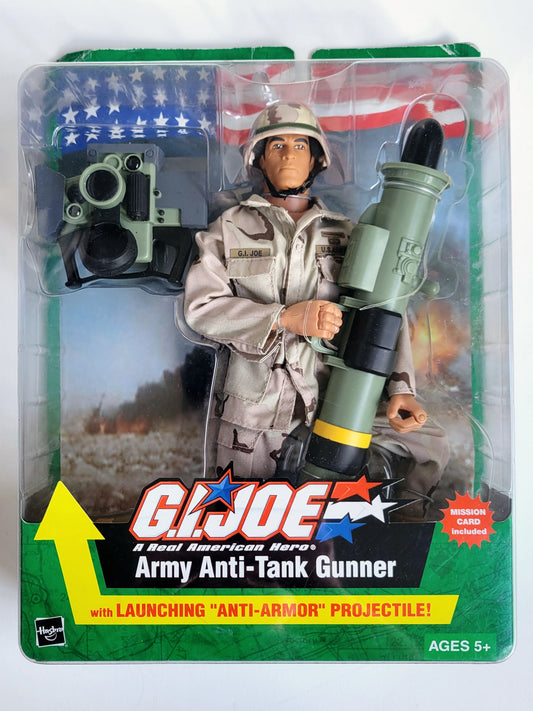 G.I. Joe Army Anti-Tank Gunner (Hispanic) 12-Inch Action Figure