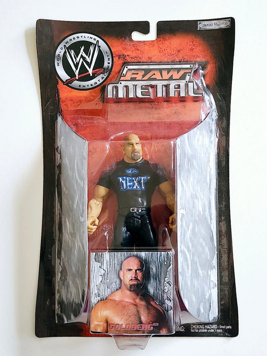 WWE Raw Metal Goldberg Action Figure