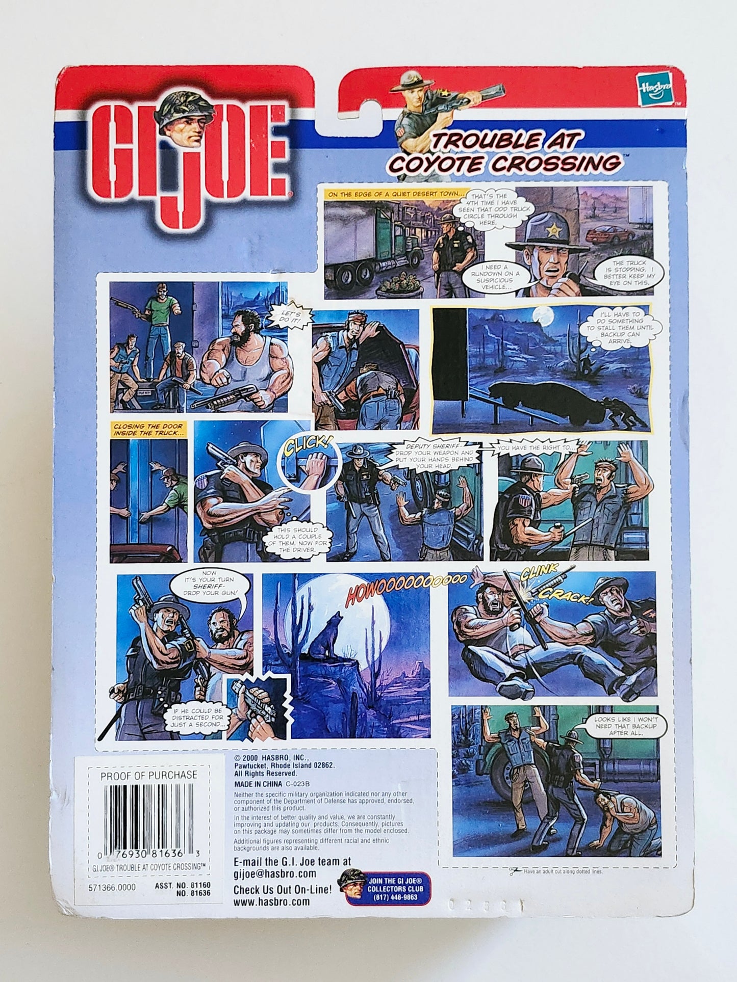 Adventures of G.I. Joe Trouble at Coyote Crossing (African-American) 12-Inch Action Figure
