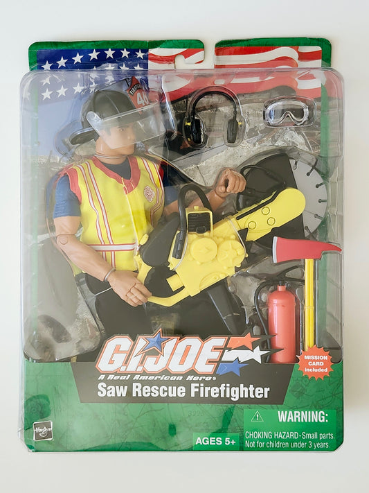 G.I. Joe Saw Rescue Firefighter (Hispanic) 12-Inch Action Figure