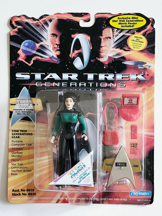 Star Trek: Generations Commander Deanna Troi Action Figure