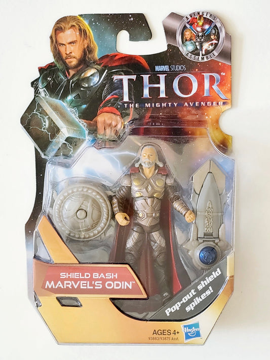 Thor: The Mighty Avenger Shield Bash Marvel's Odin (Silver Armor) 3.75-Inch Action Figure
