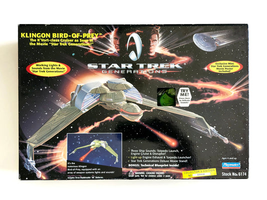Star Trek: Generations Klingon Bird-of-Prey Ship